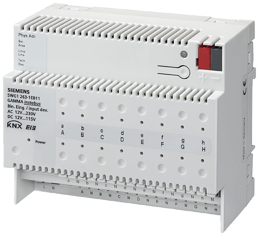 Siemens IBT - Module knx 16 entrees binaires 12-230vca dc