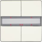 Siemens IBT - Bouton poussoir x2 + led blanc