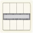 Siemens IBT - Bouton poussoir x4 blanc