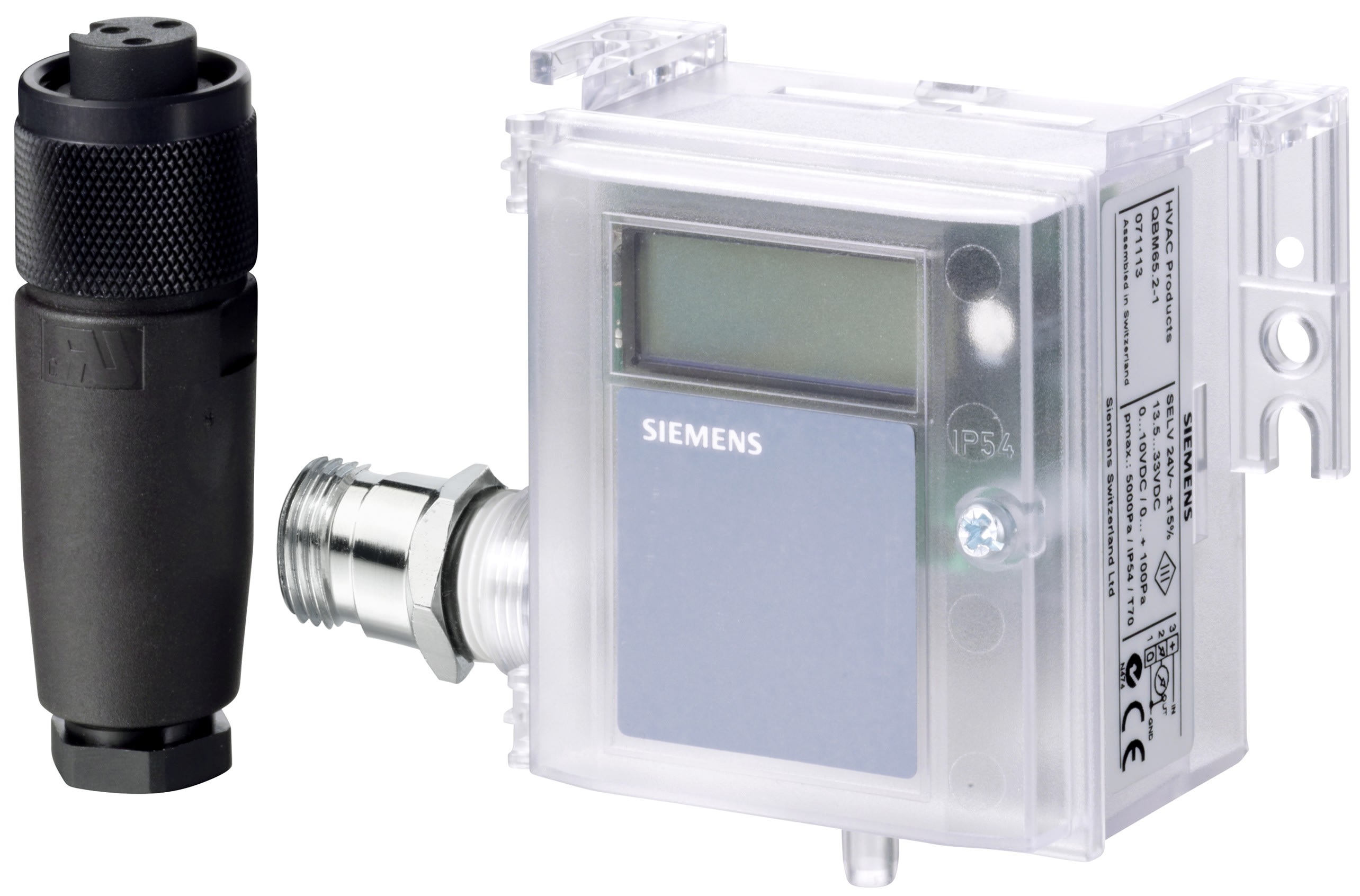 Siemens IBT - Sonde pression diff. certifiée 100 Pa