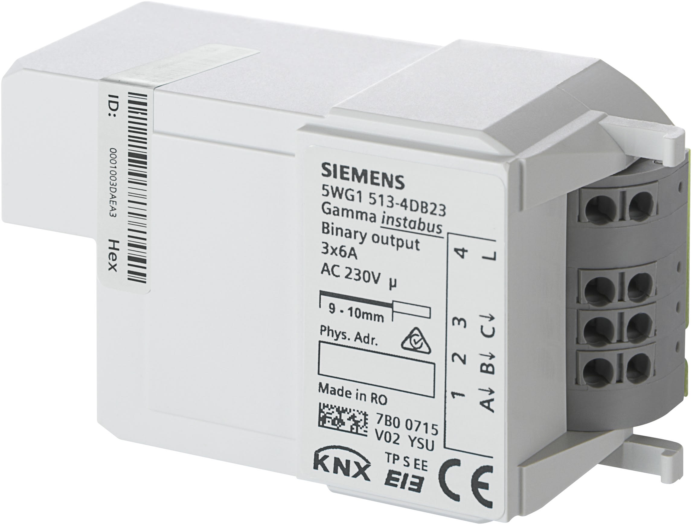Siemens IBT - Actionneur commut. 3x6A 230Vca