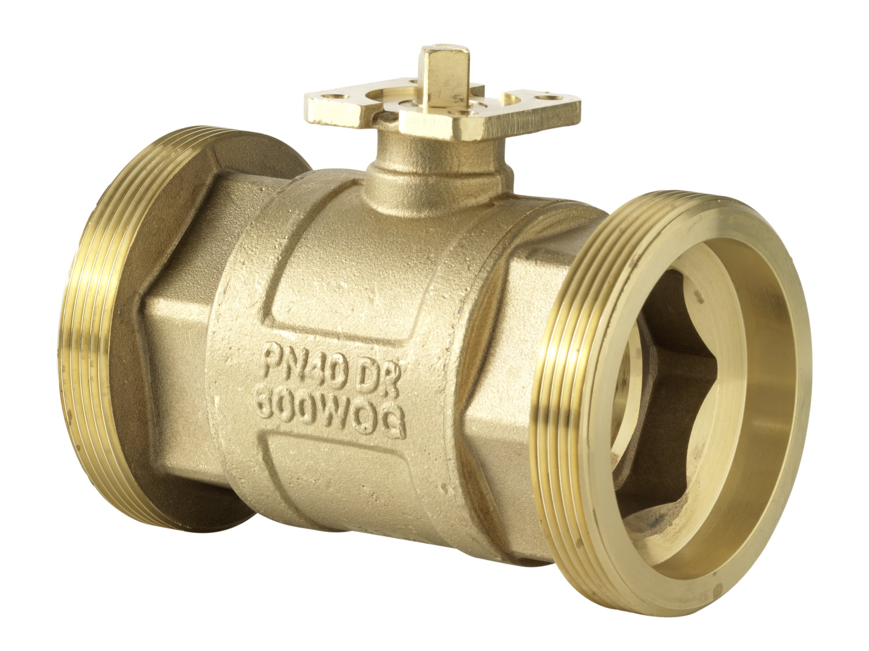 Siemens IBT - Vanne boiss. sphér. PN40 2V DN40 isolem.