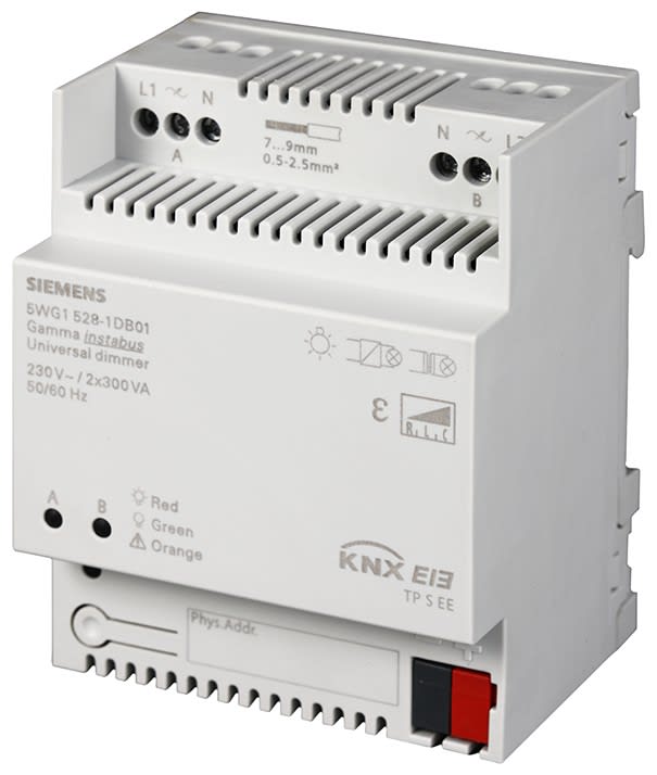 Siemens IBT - Variateur universel knx, 2x300Va, 230Vca