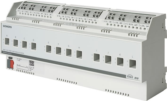 Siemens IBT - Actionneur de commutation 12 x 6ax charge c