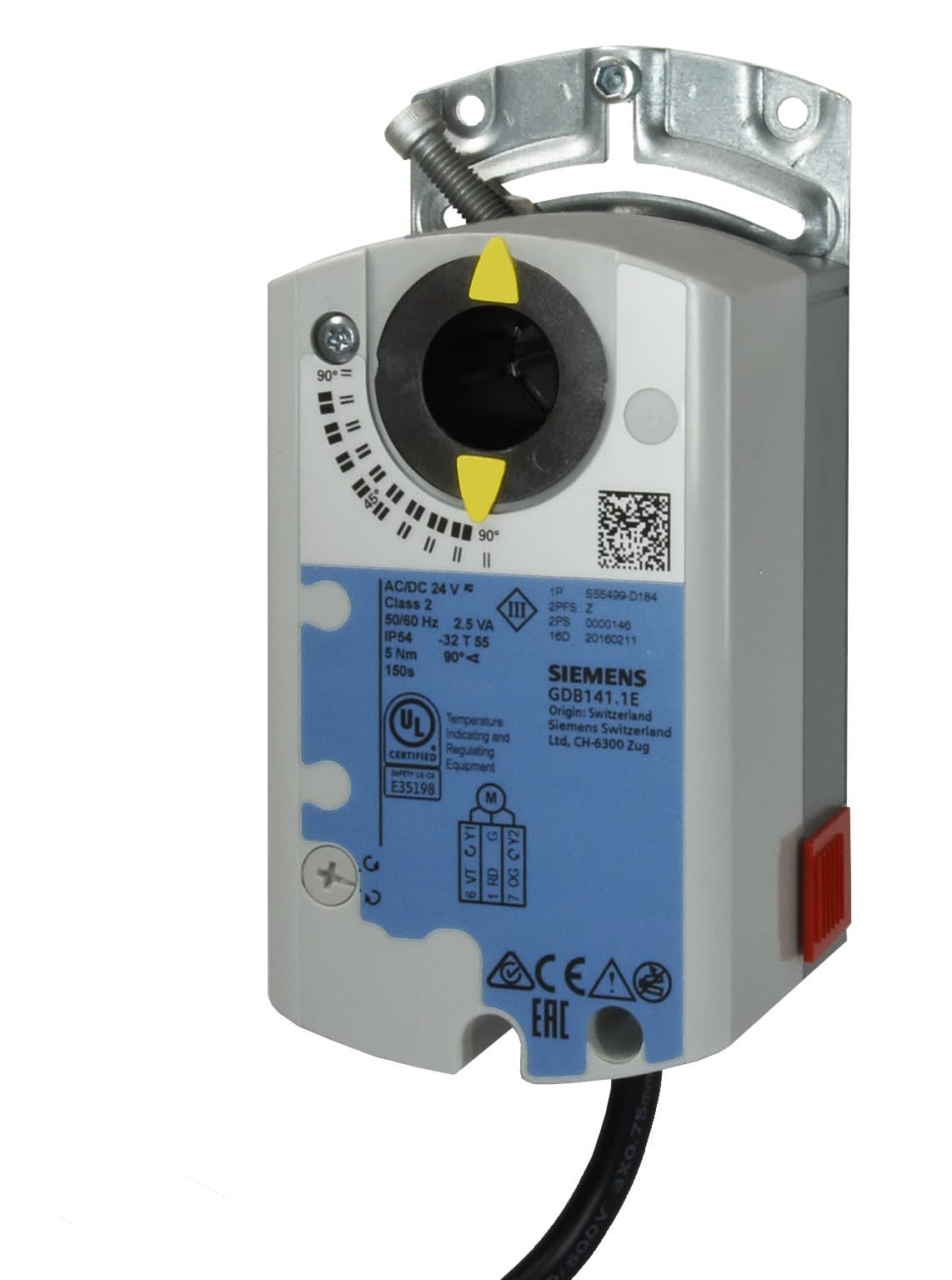 Siemens IBT - ServoM 5Nm 3pts 230V~ Volet rota.