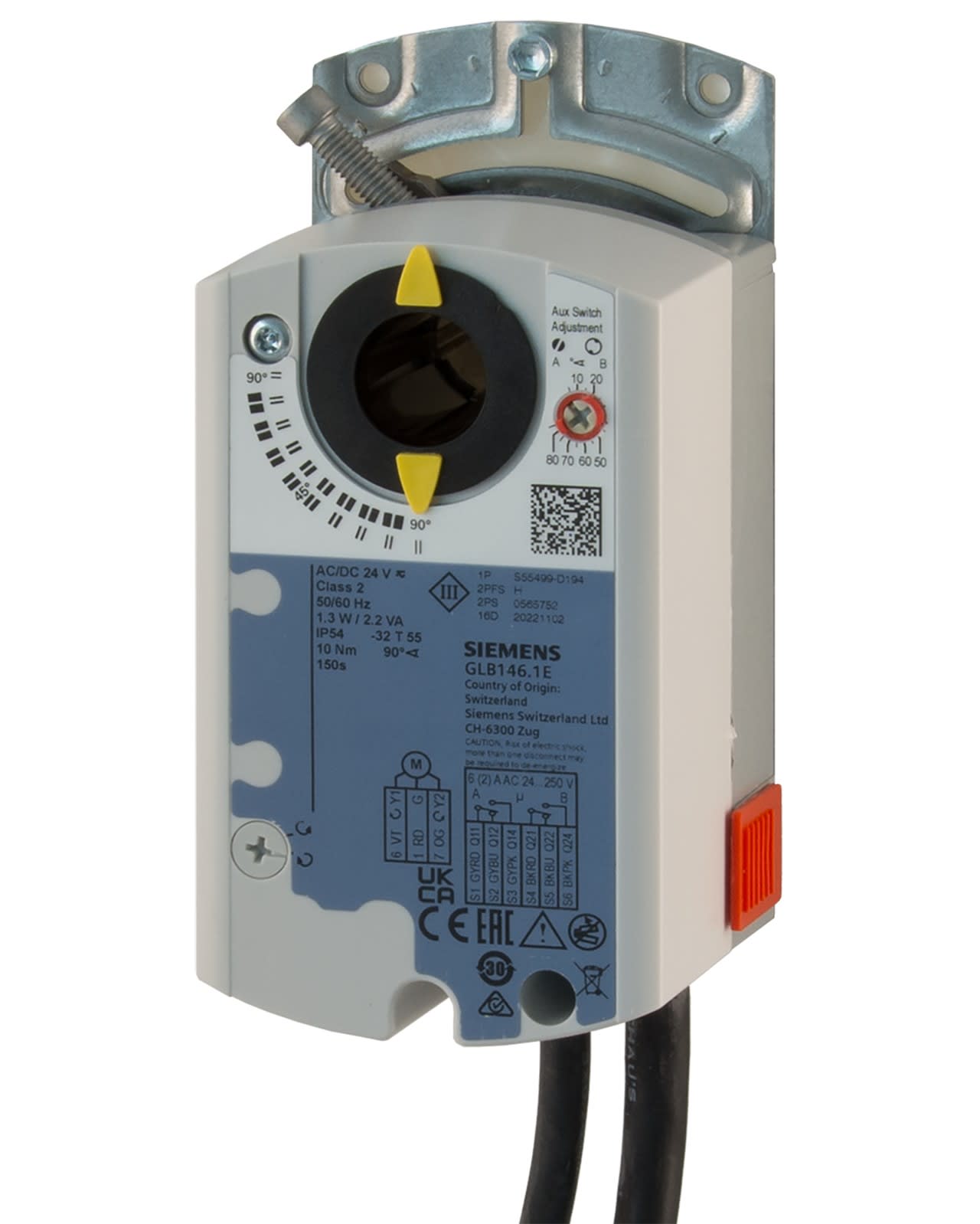 Siemens IBT - ServoM 10Nm 3pts 24V~ Volet rota.