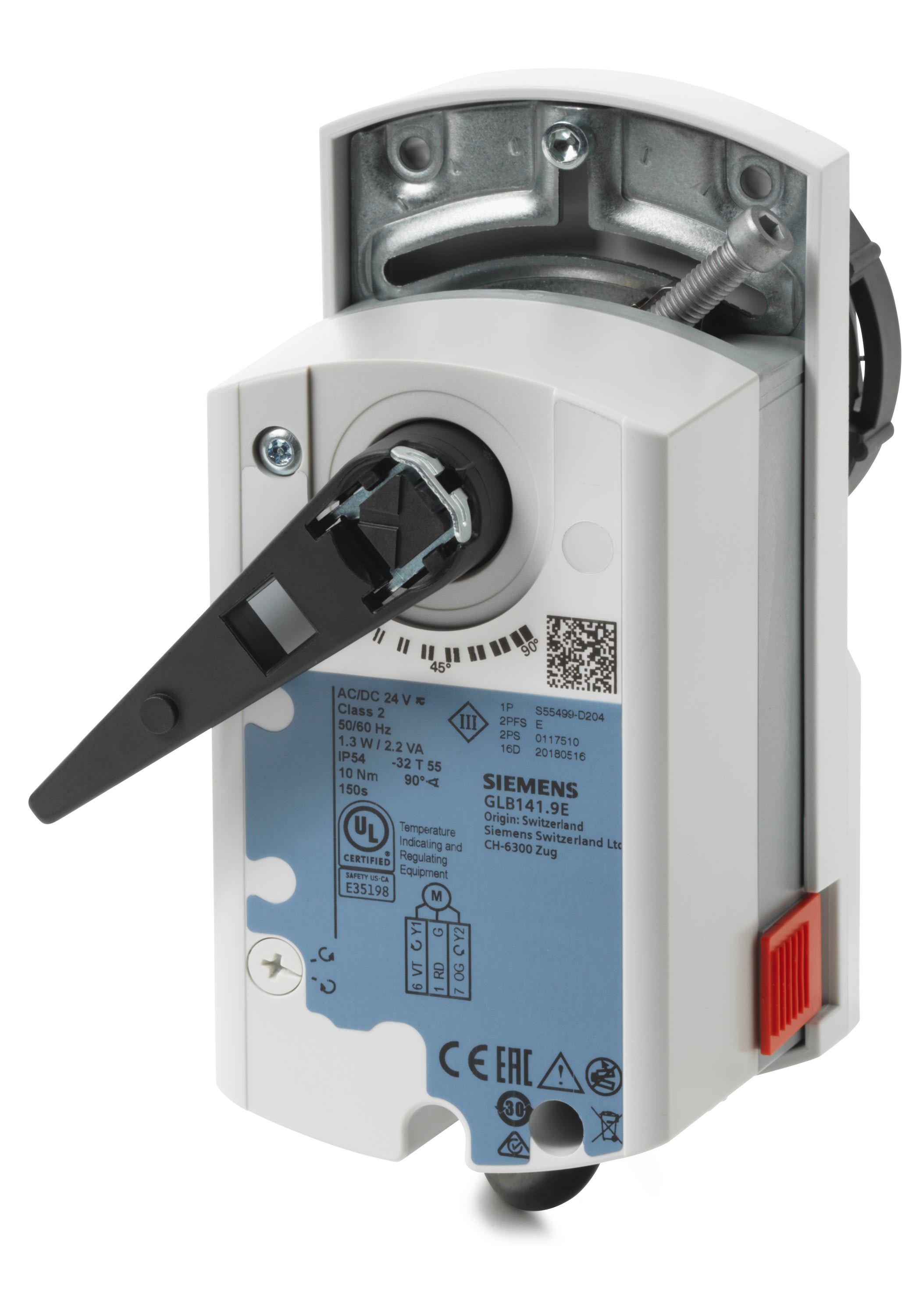 Siemens IBT - ServoM 10Nm 2 3pts 24V V. boiss. sphér.