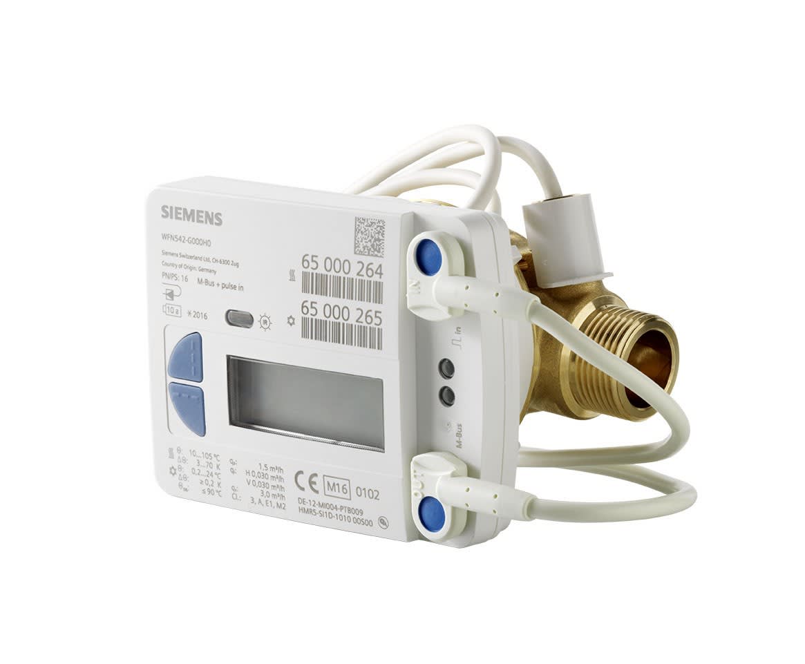 Siemens IBT - Compteur Mécanique Therm. Chaud 2.5 m3 h batterie