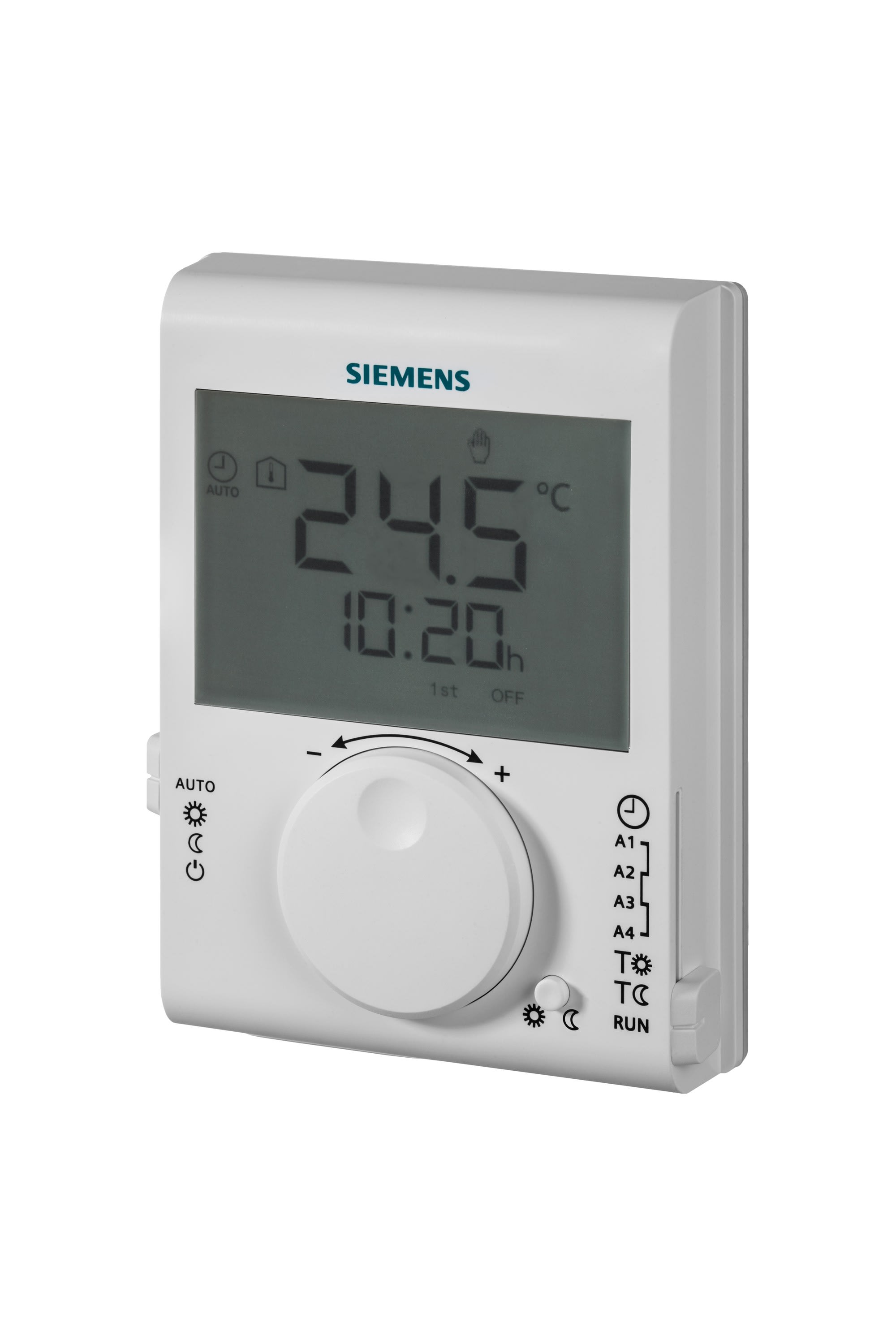 Siemens IBT - Thermostat amb. grand LCD piles journ.