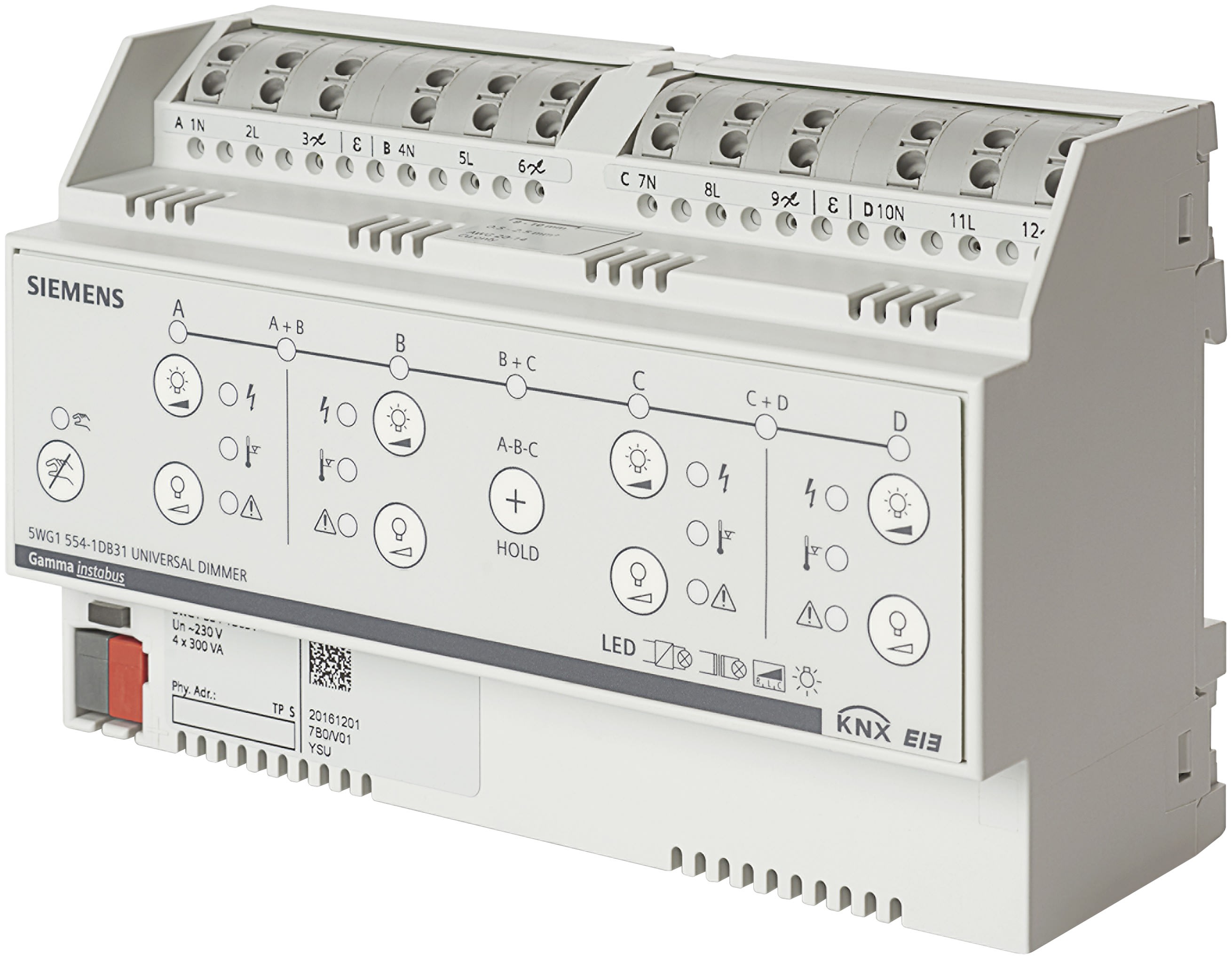 Siemens IBT - Variateur univ. 4x300VA 1x1000VA 230Vca