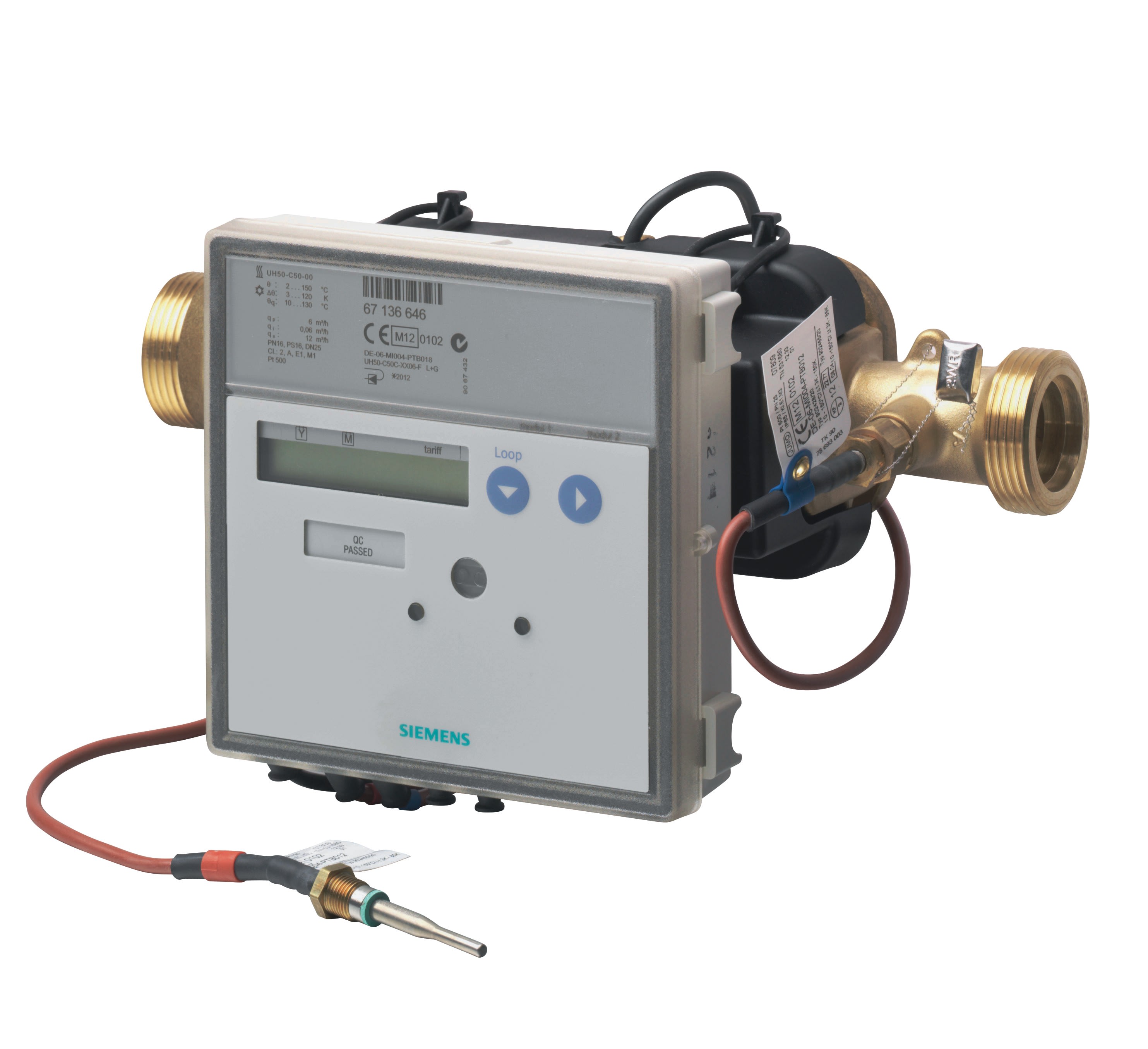 Siemens IBT - Compteur Ultrason Thermique Combiné 10m3 h PN25