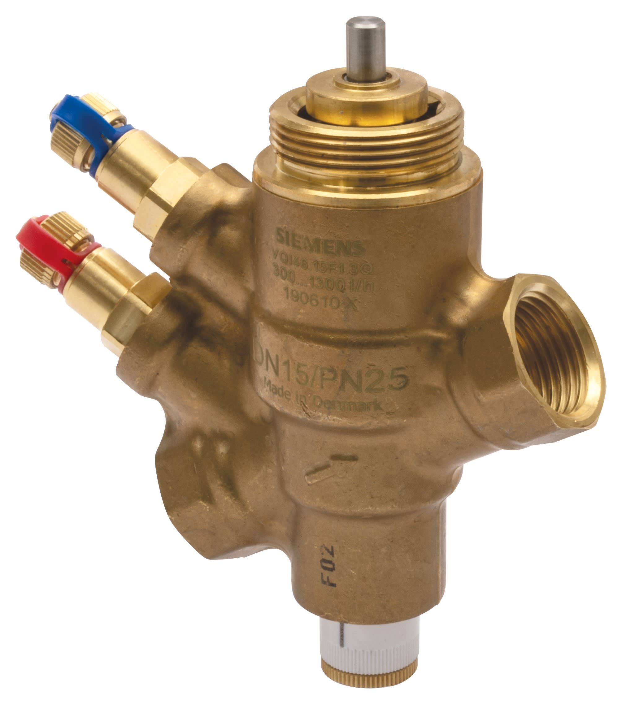 Siemens IBT - Vanne combinée tout-ou-rien PN25 DN15