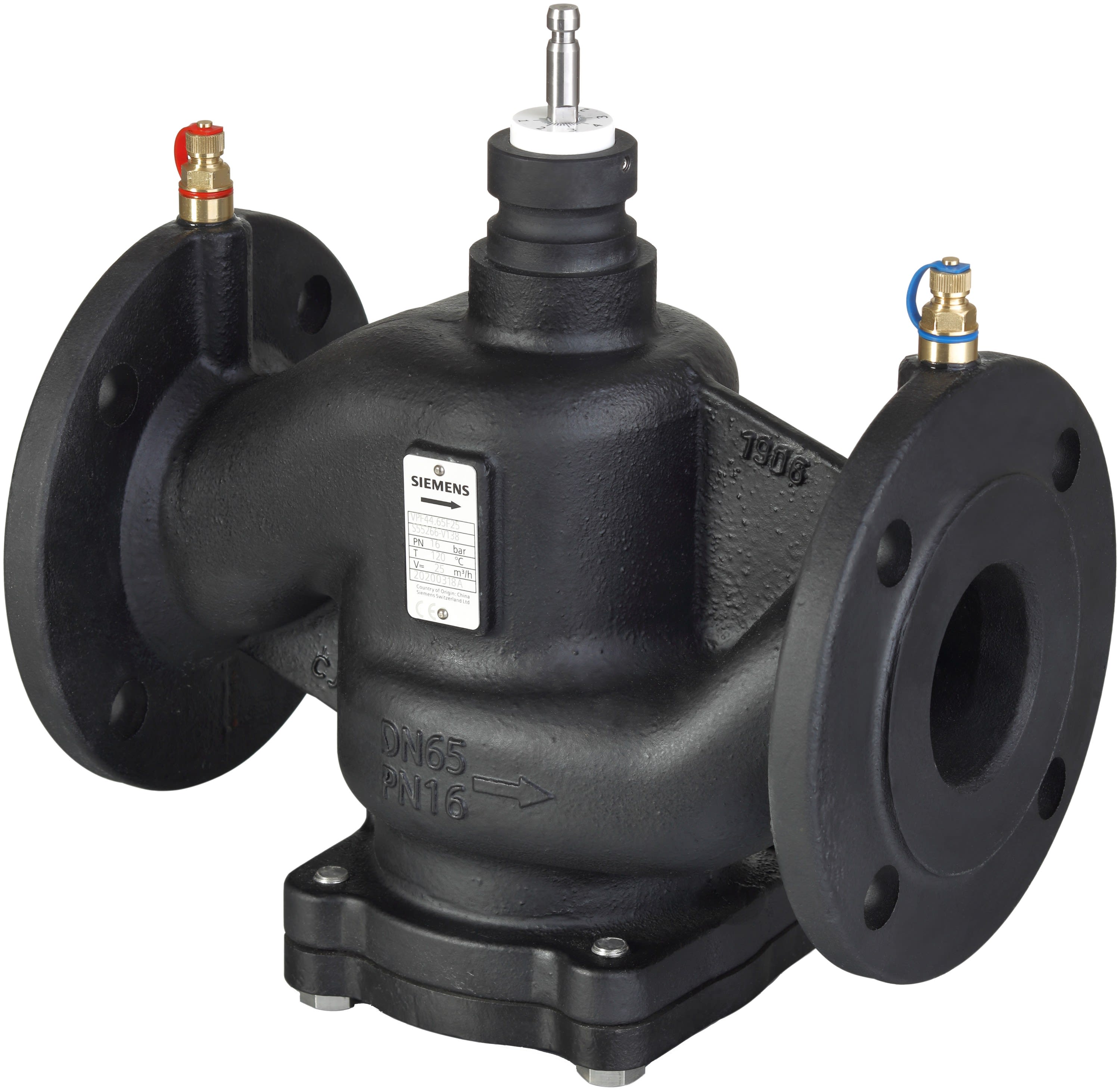 Siemens IBT - Vanne combinée équilibrage PN25 DN100
