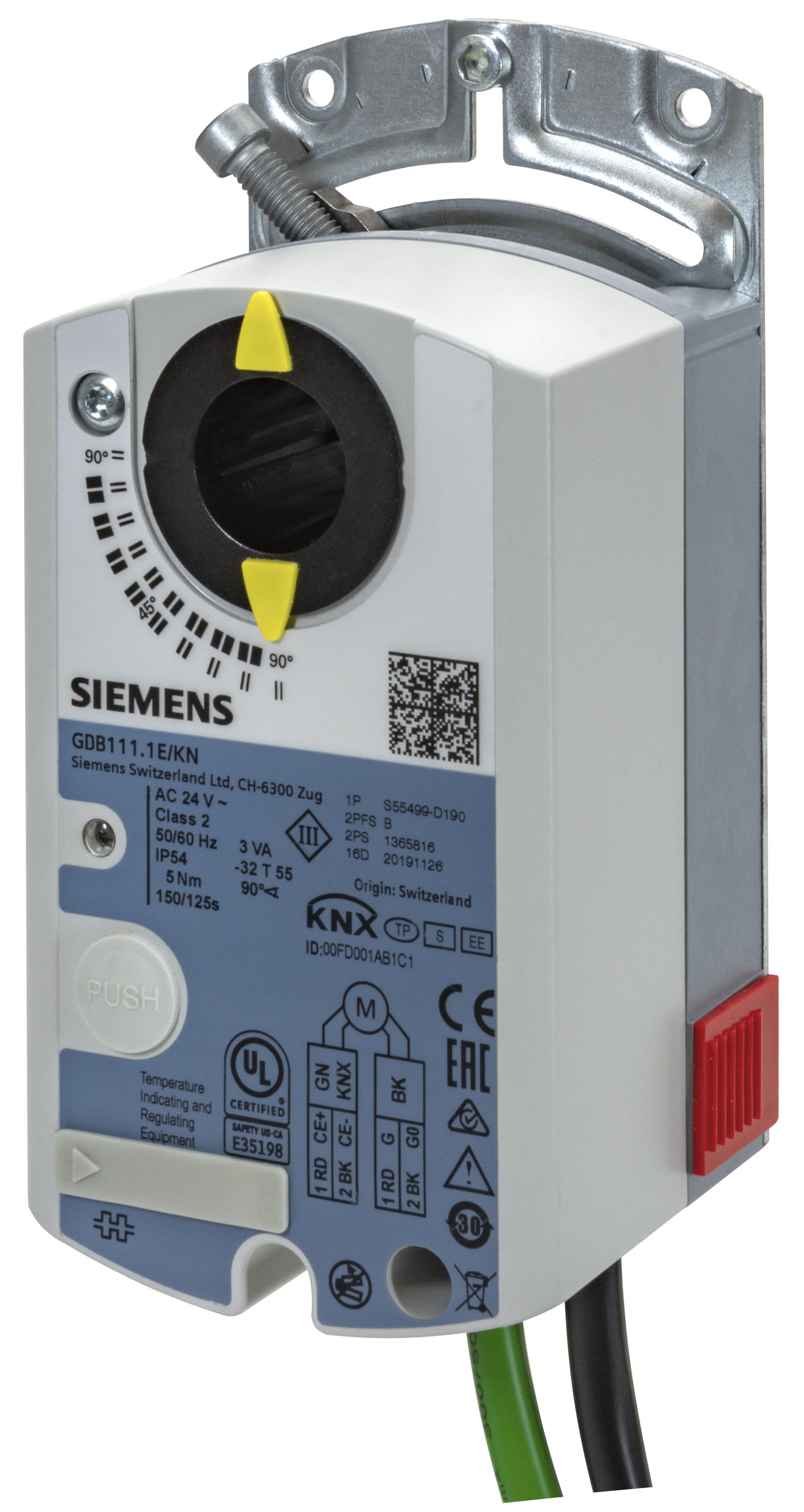Siemens IBT - ServoM 5Nm KNX 24V~ Volet rotatif