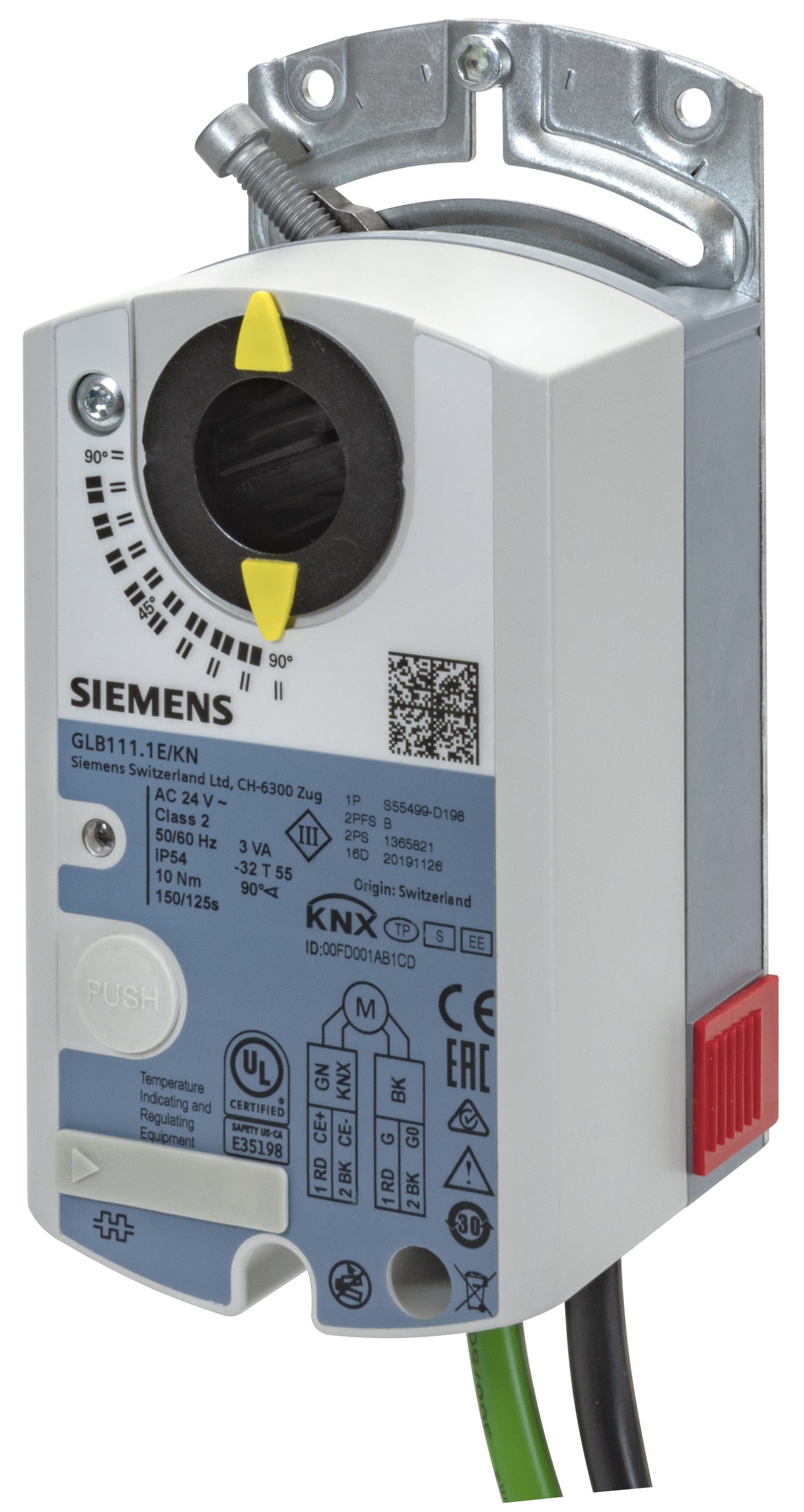 Siemens IBT - ServoM 10Nm KNX 24V~ Volet rotatif
