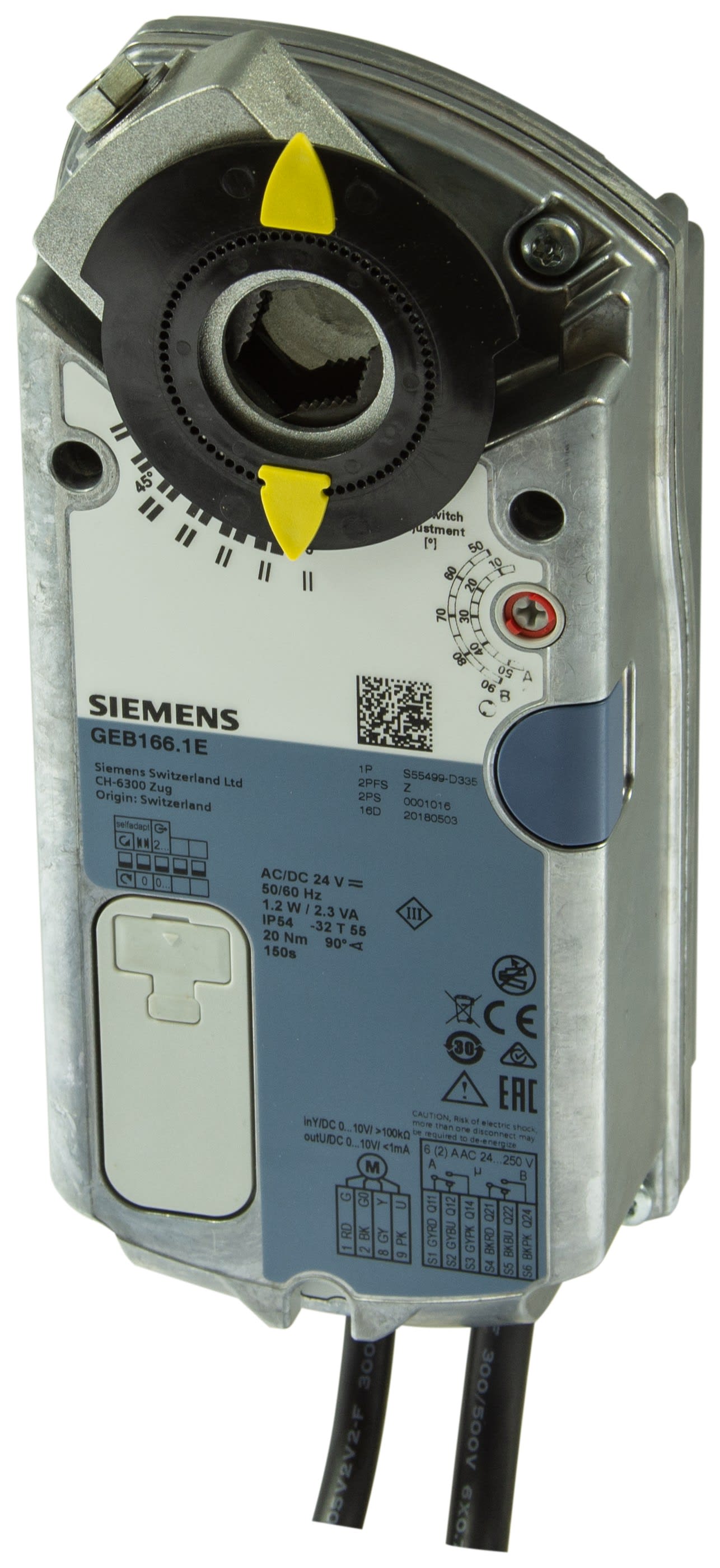 Siemens IBT - ServoM 20Nm 2 3pts 24V Volet rota.