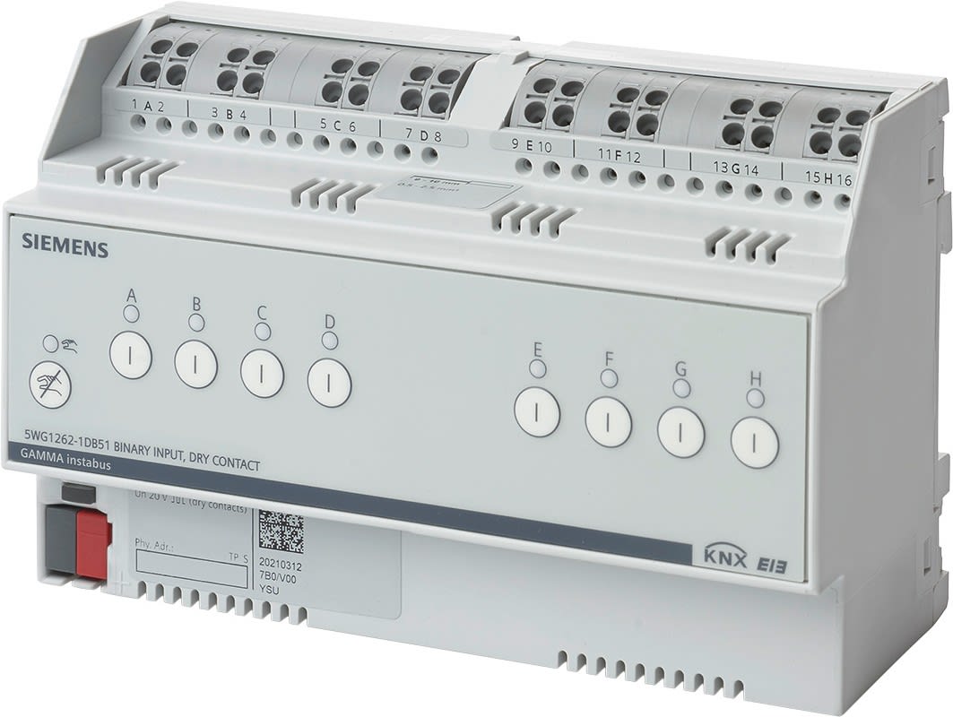 Siemens IBT - Appareil entree binaire, 8 x libre de potentiel