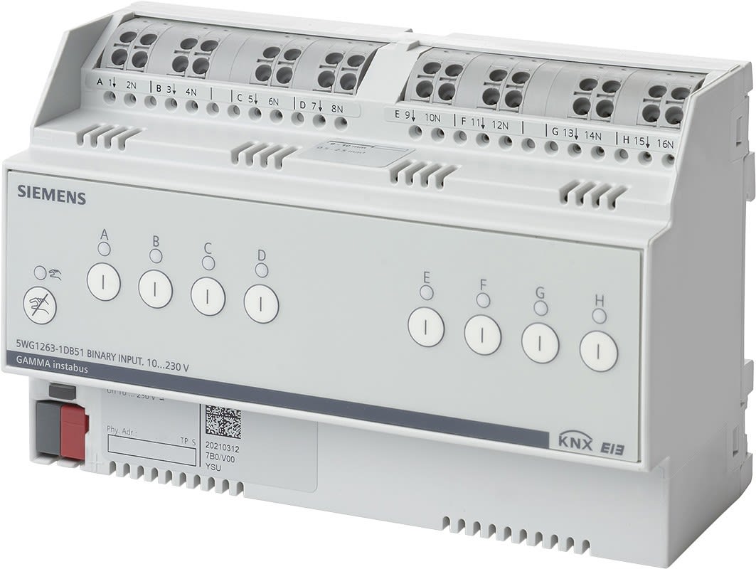 Siemens IBT - Appareil entree binaire, 8 x 10?230 VAC DC