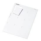 Siemens IBT - Planche 9 étiquettes pour modules TX-IO (A4)