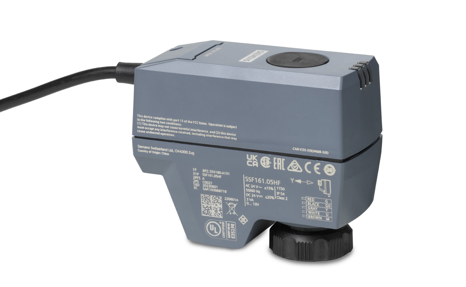 Siemens IBT - ServoM 200N 1,2 6,5mm 0..10V 24V~ - 32s