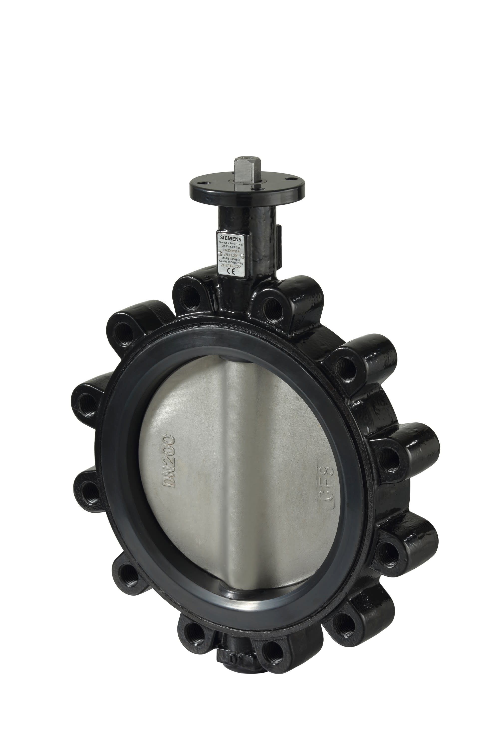 Siemens IBT - Vanne papillon à O.taraud. DN150 "100Nm"