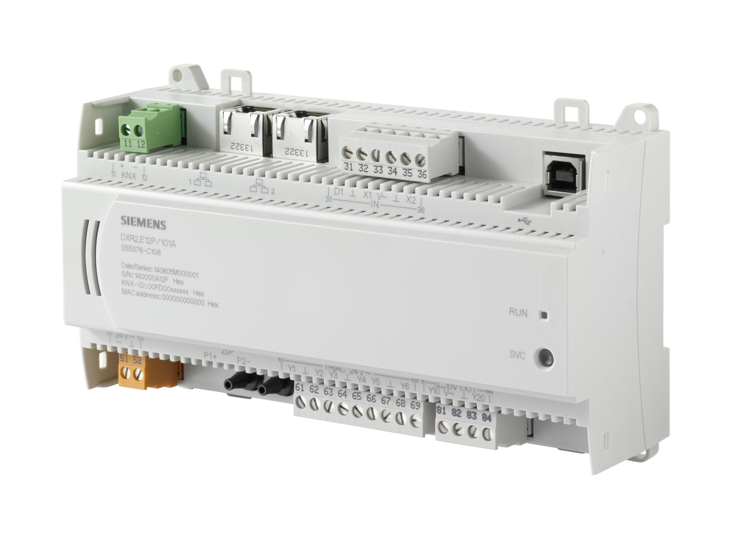 Siemens IBT - Régulateur multimétiers VAV, 24VAC, BACnet IP