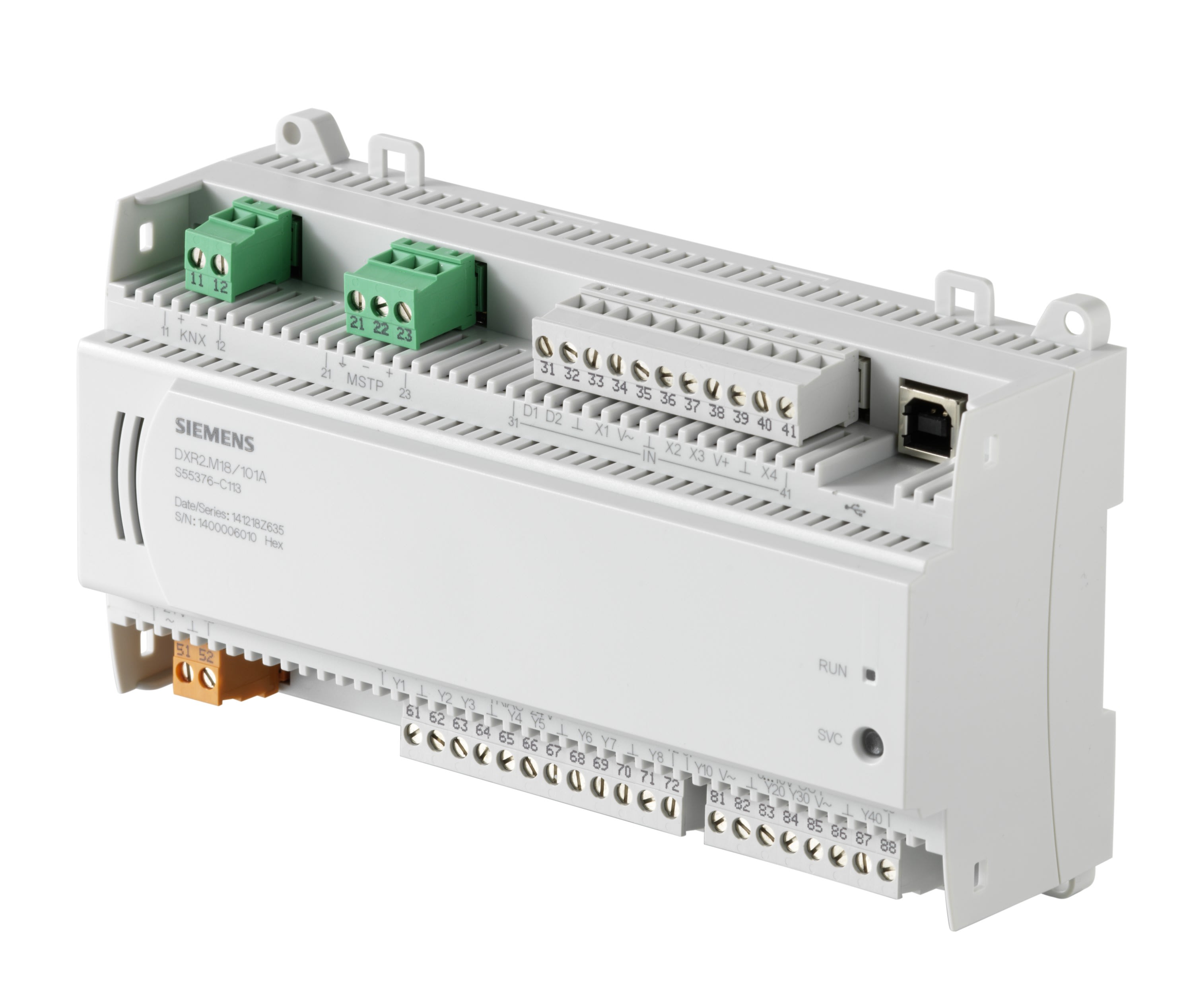 Siemens IBT - Régulateur CVC, 24VAC, BACnet MSTP
