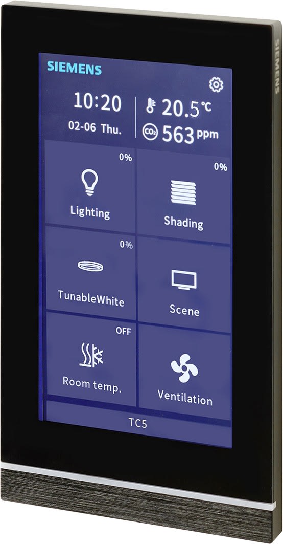 Siemens IBT - Touch control TC5, 5 inch touch panel, black