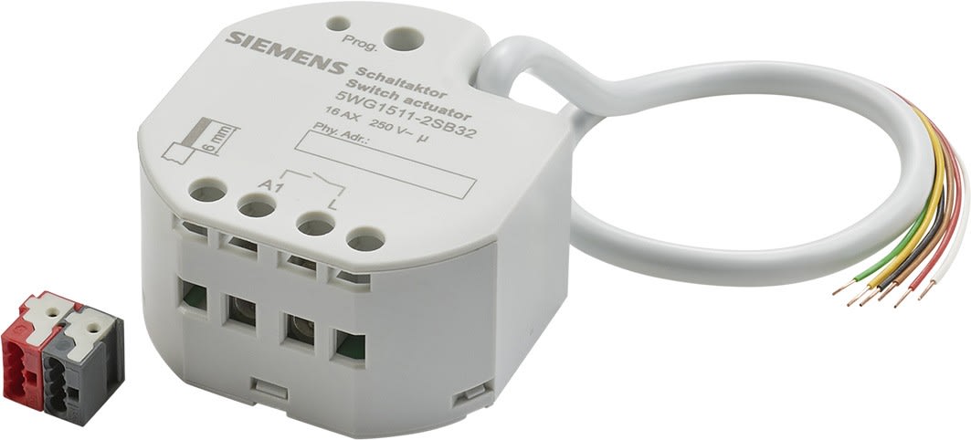 Siemens IBT - Actionneur de commutation 1x16A encastré