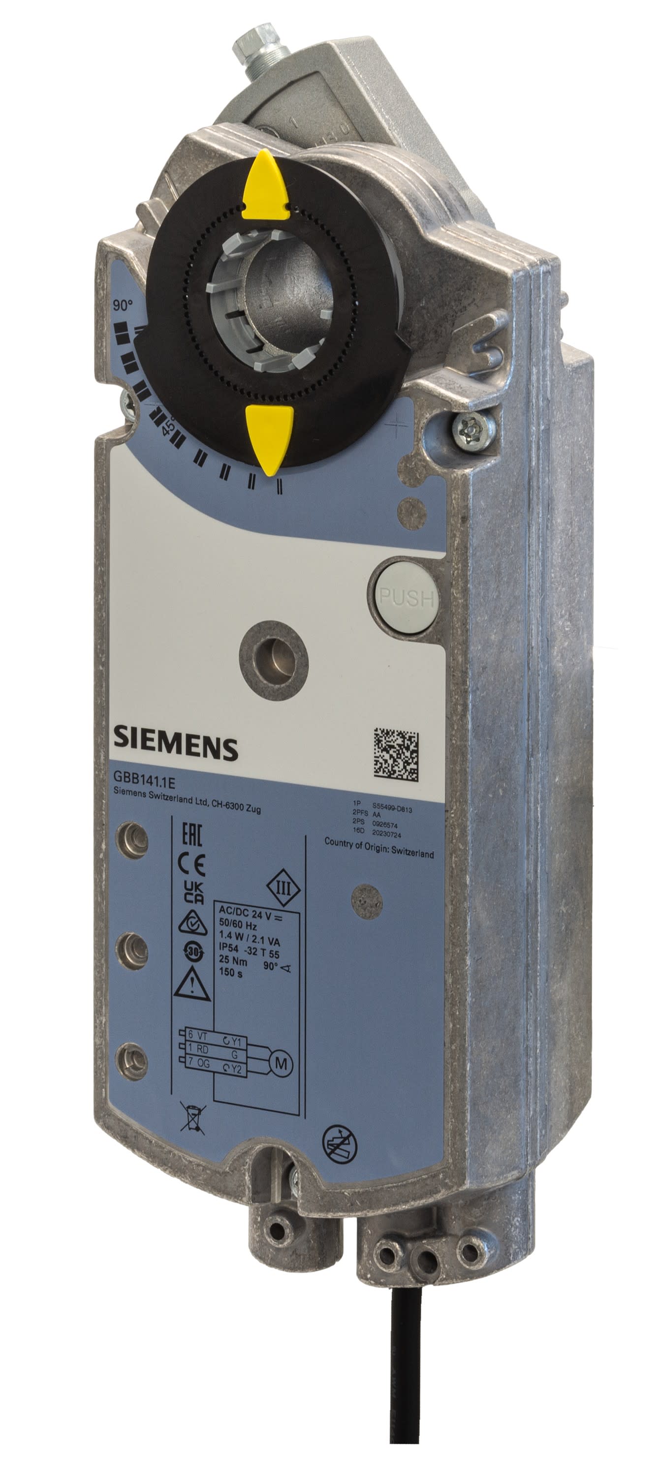 Siemens IBT - ServoM 25Nm 2 3pts 24V Volet rota.