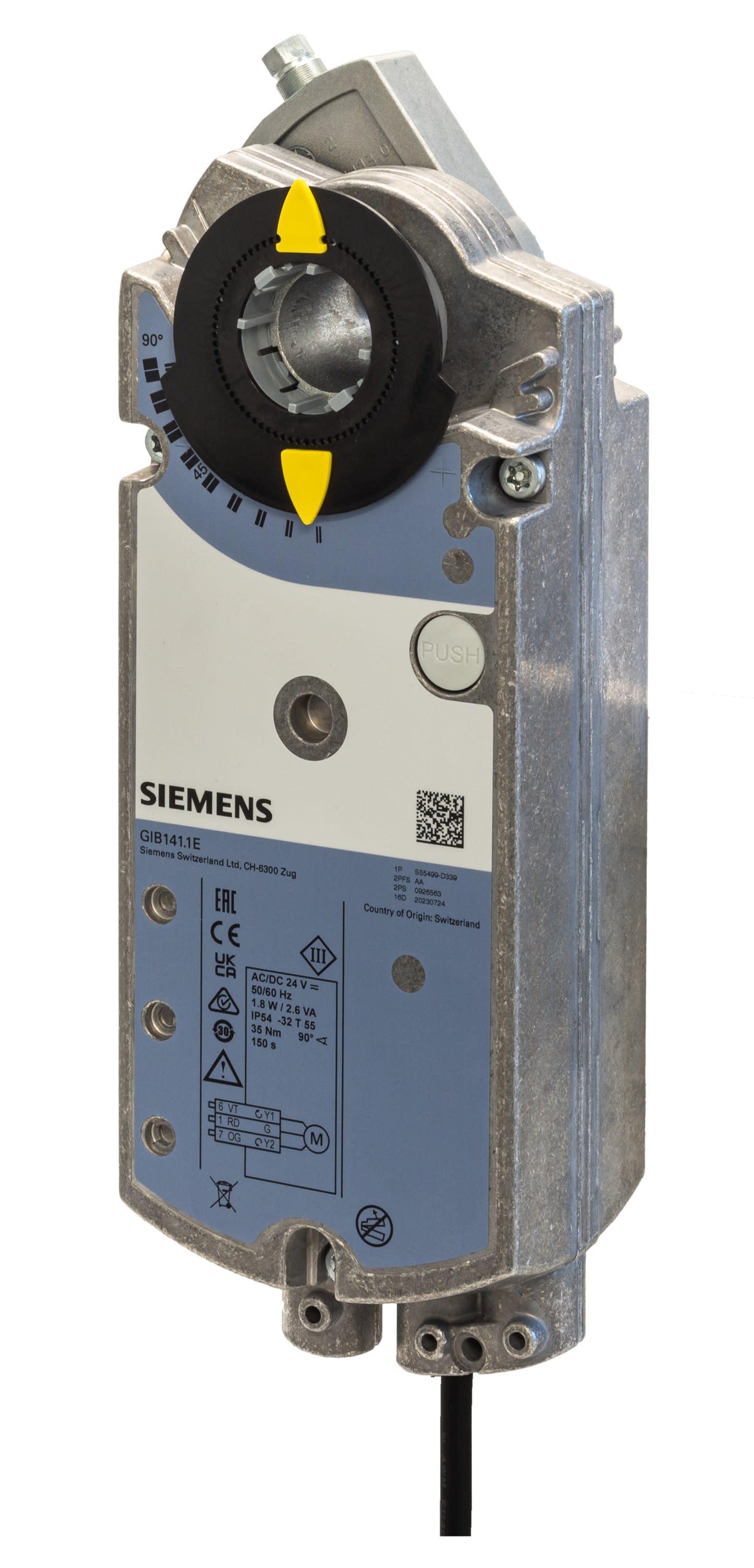 Siemens IBT - ServoM 35Nm 2 3pts 24V Volet rota.