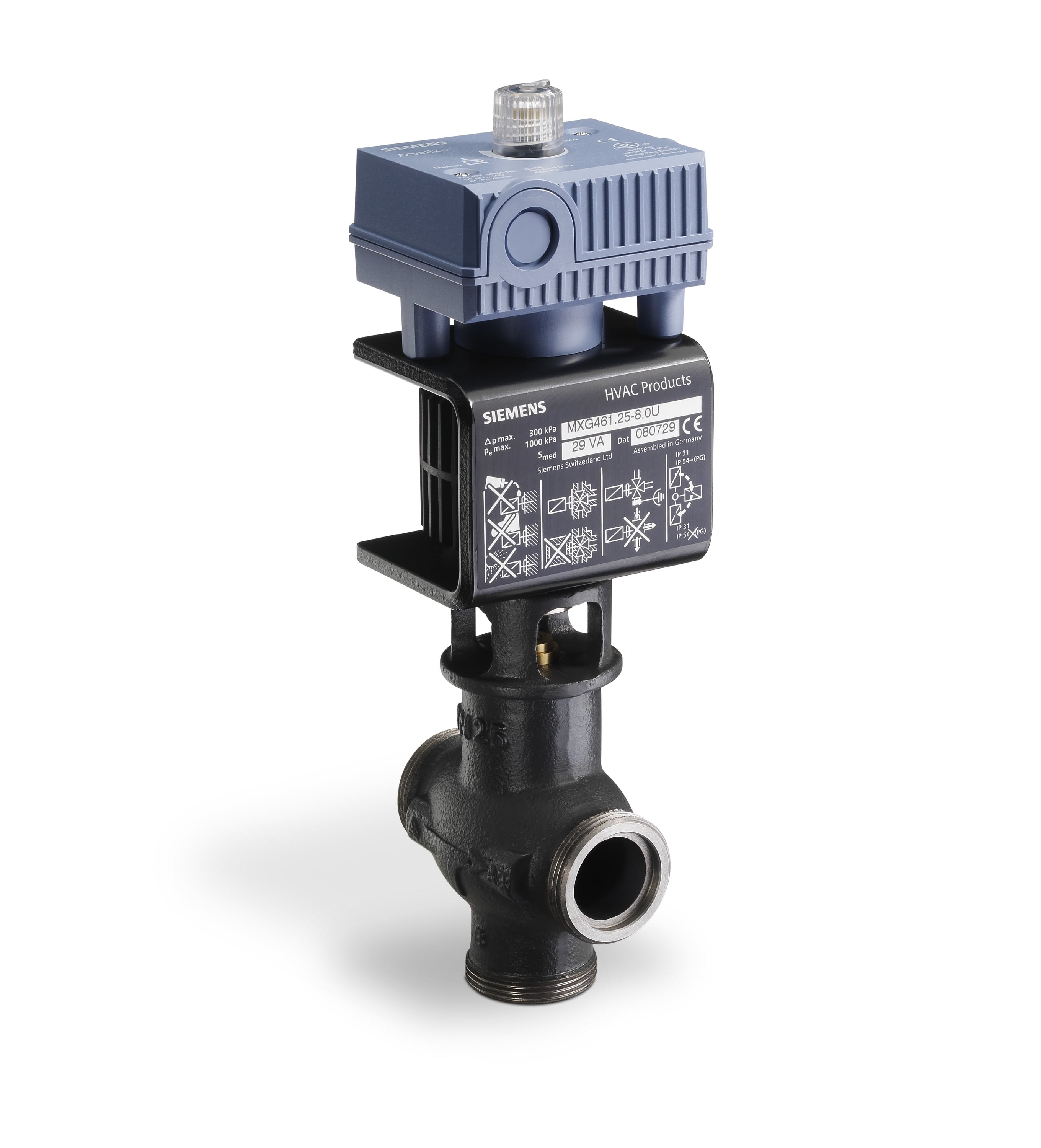 Siemens IBT - Vanne magnét. filet. DN15 kvs 0,6 certUL