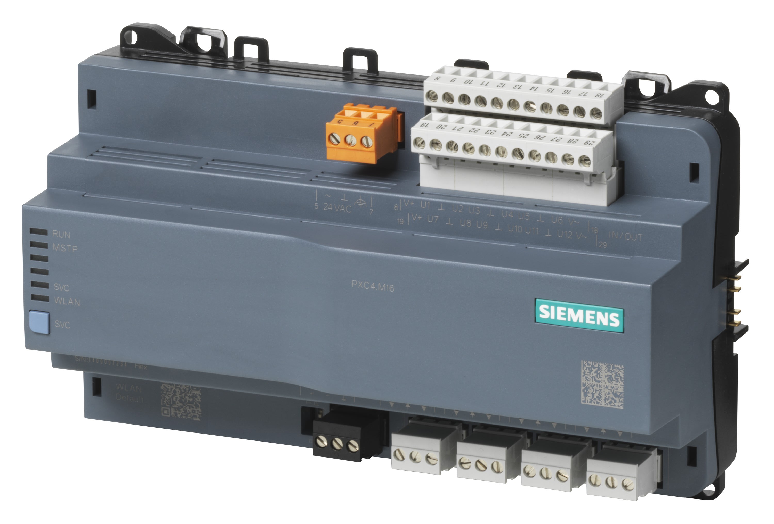 Siemens IBT - Automate compact extensible, 16 Entrées Sorties BACnet MSTP