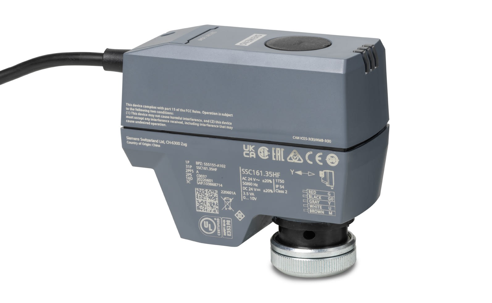 Siemens IBT - ServoM 300N 1,2 6,5mm 0..10V 24V~ - RaZ