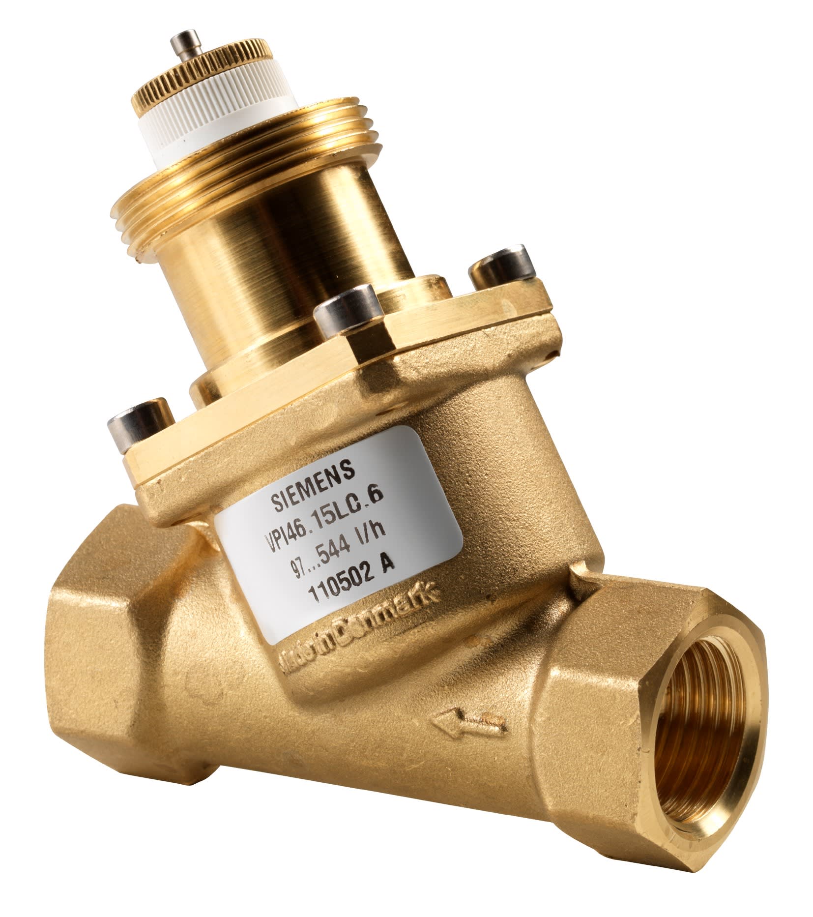 Siemens IBT - Petite vanne combinée PN25 DN15