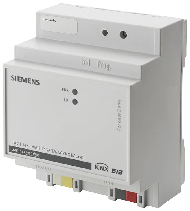 Siemens IBT - Passerelle KNX   Bacnet