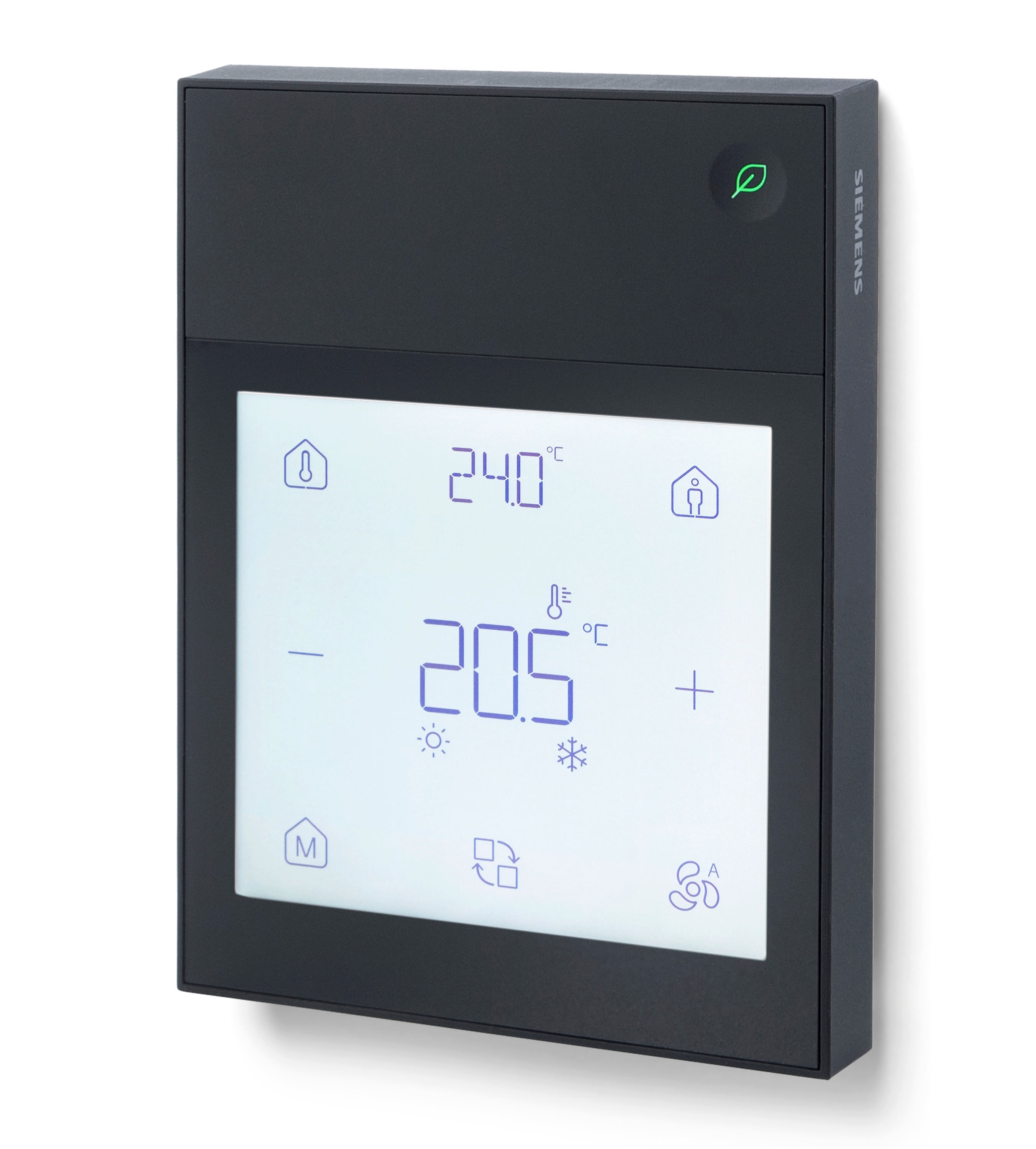 Siemens IBT - Appareil d?ambiance KNX T+H LCD Noir