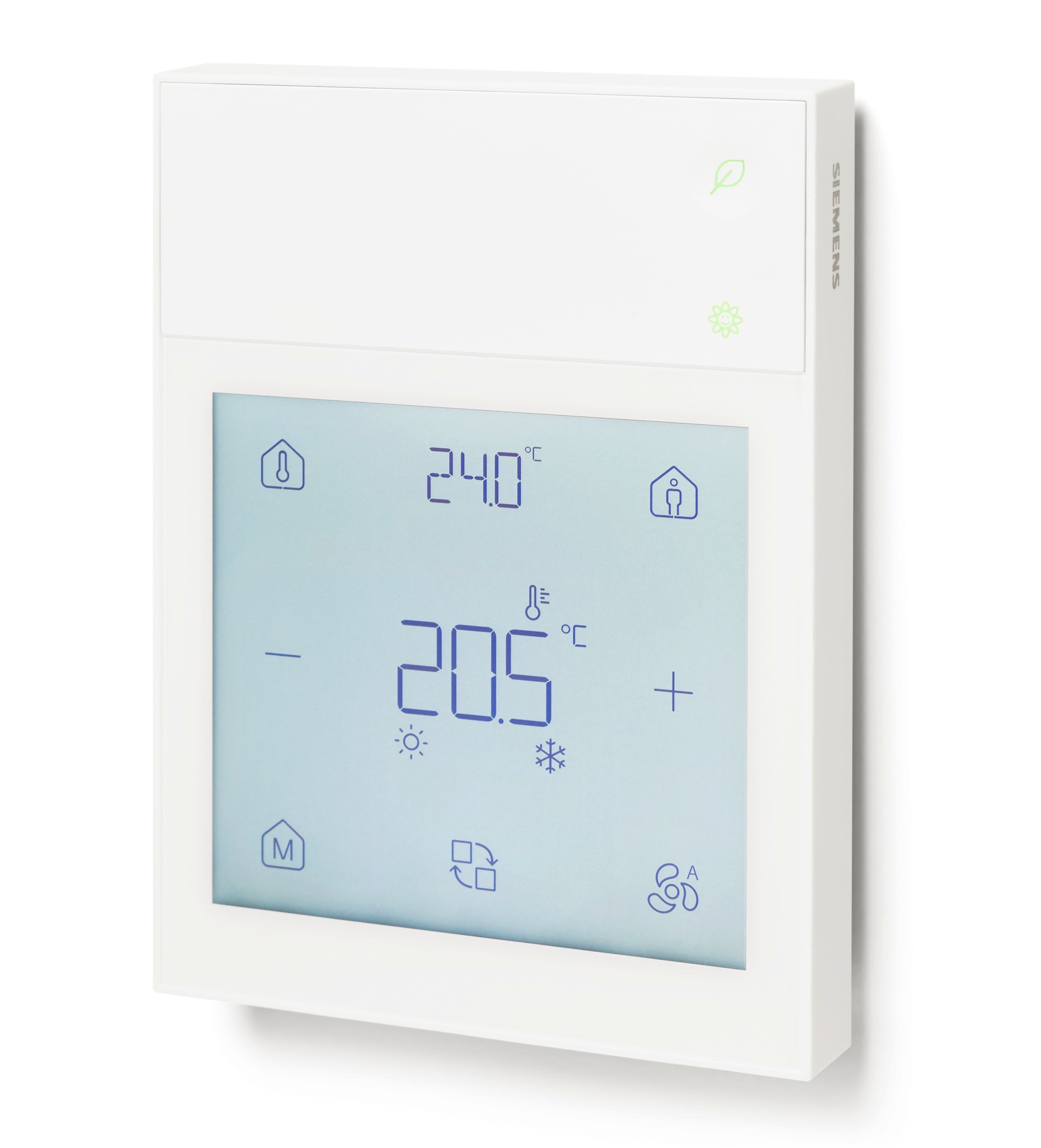 Siemens IBT - Appareil d'ambiance KNX CO2+T+H LCD