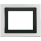 Siemens IBT - Cadre design pour ecran tactile couleur aluminium