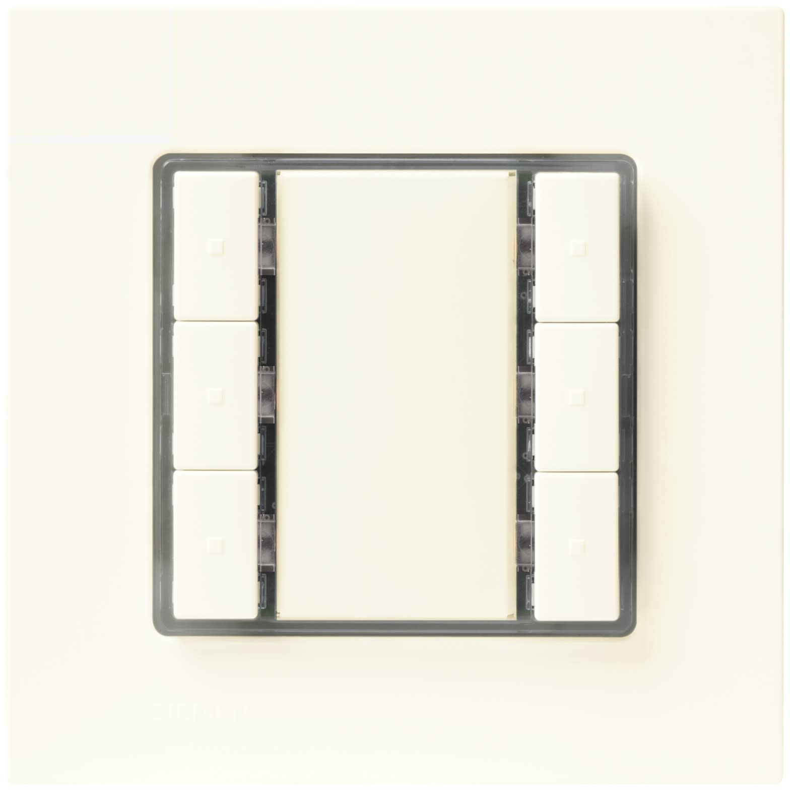 Siemens IBT - Bouton poussoir x3 blanc