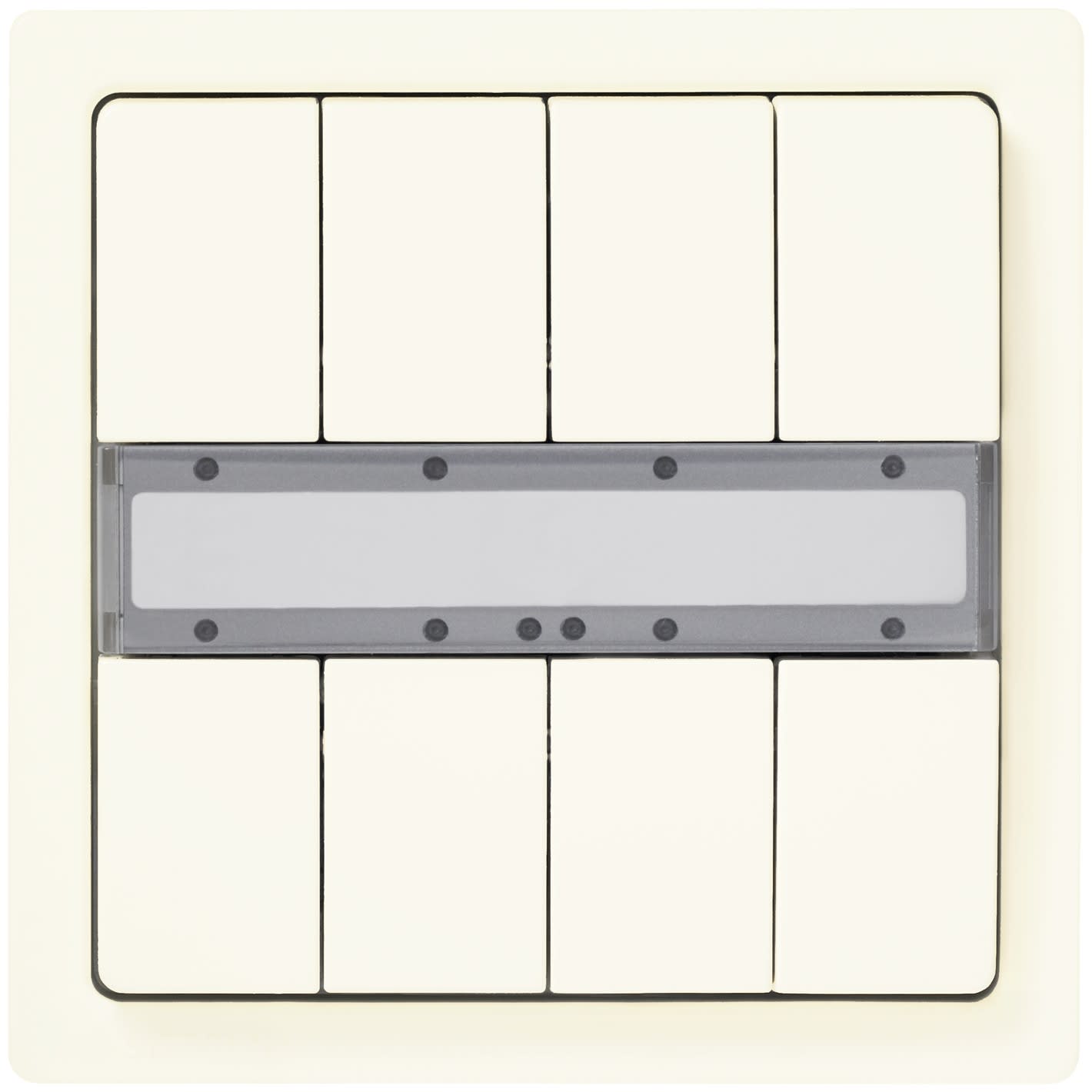 Siemens IBT - Bouton poussoir x4 blanc