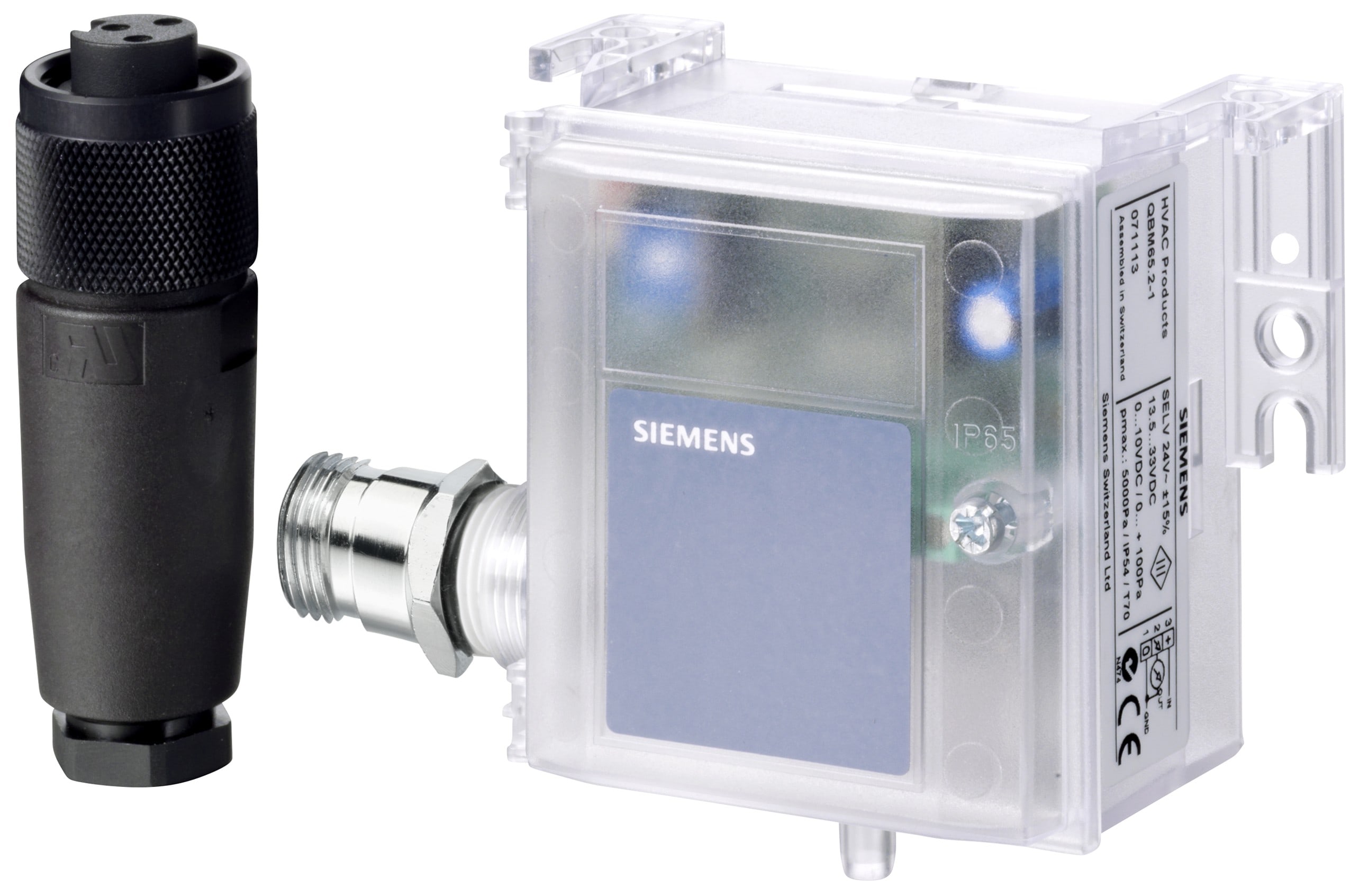 Siemens IBT - Sonde pression diff. certifiée 1000 Pa