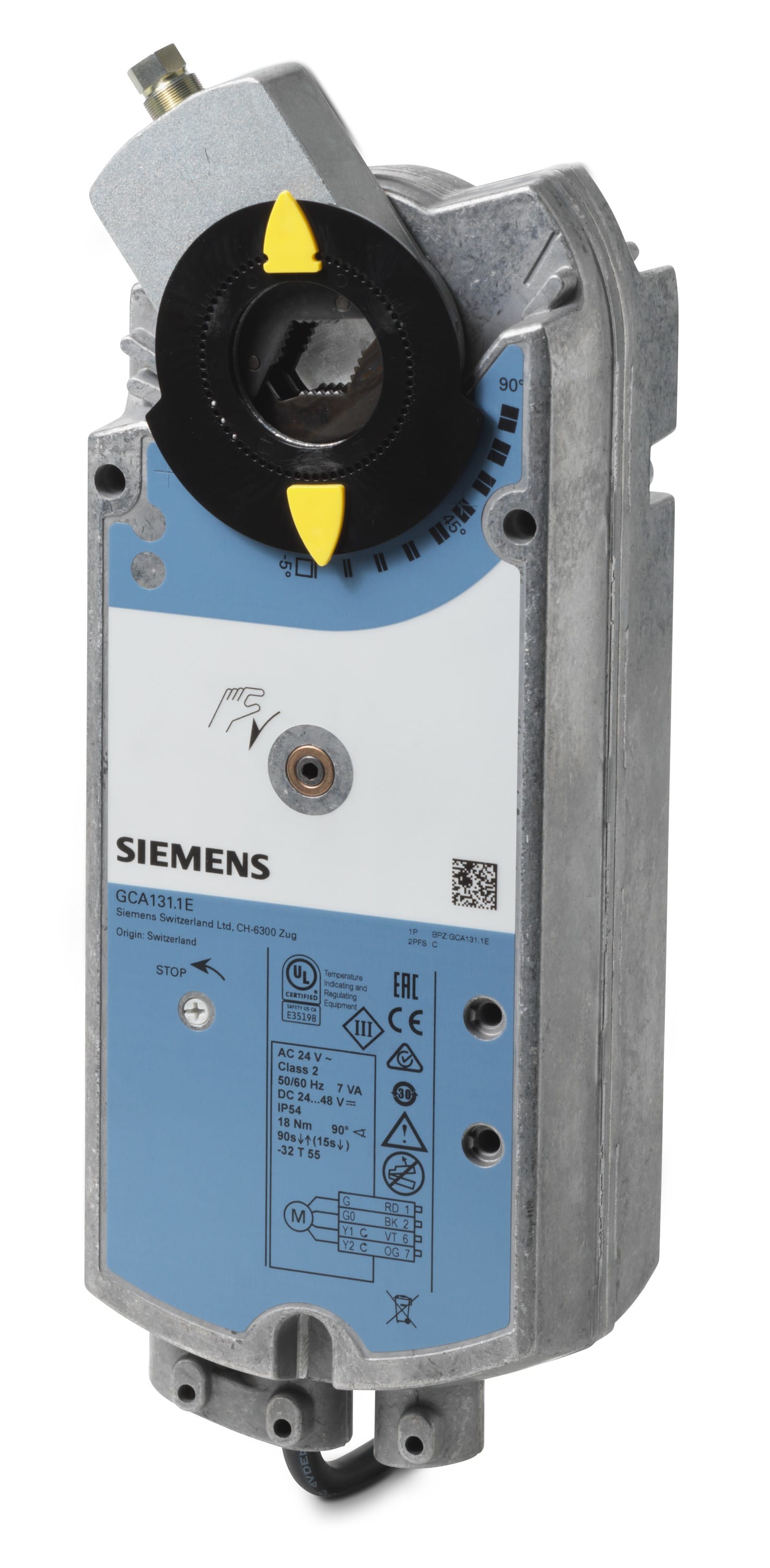 Siemens IBT - ServoM 18Nm 3pts 24V RaZ Volet rota.