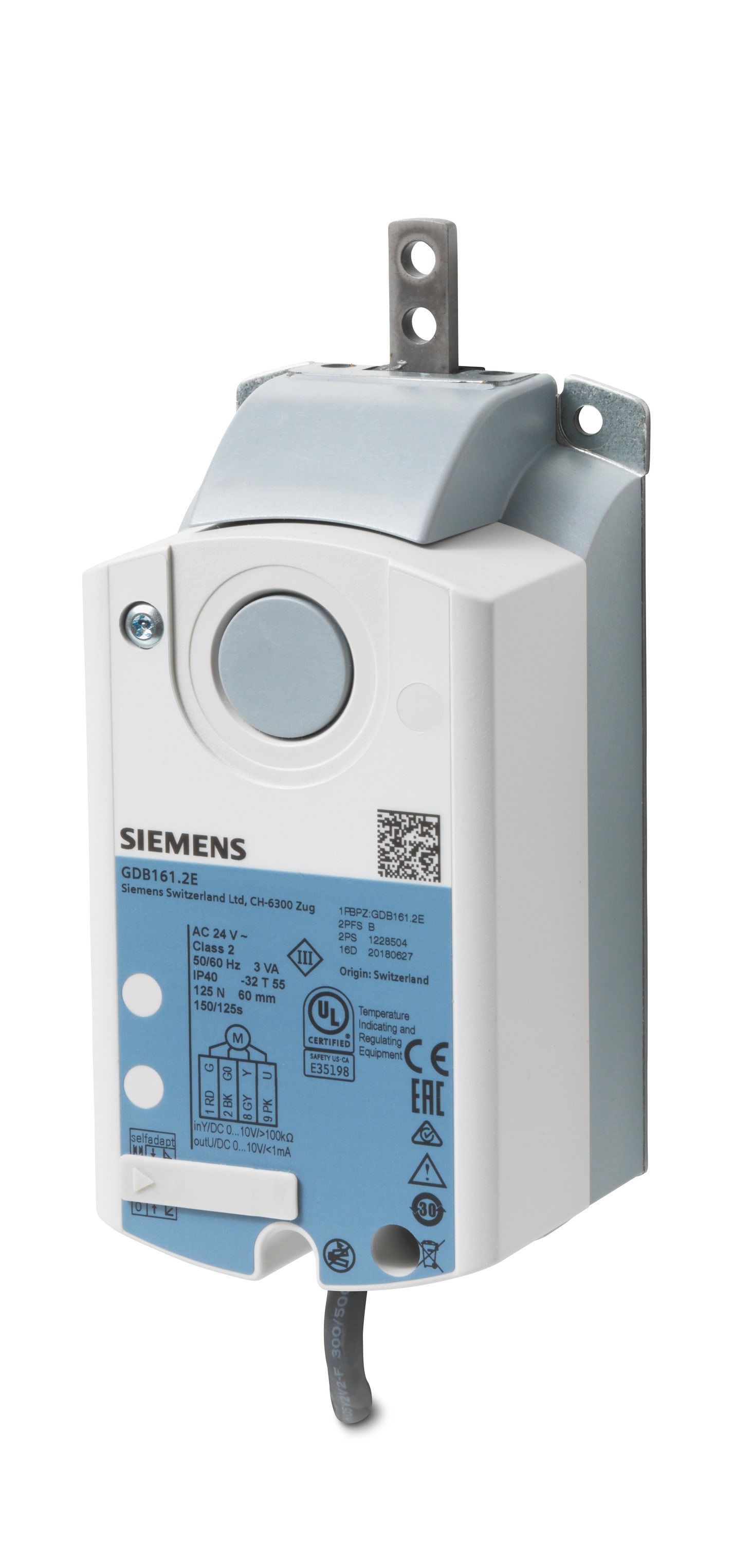 Siemens IBT - ServoM 125N 0..10V- 24V~ Volet linéa.