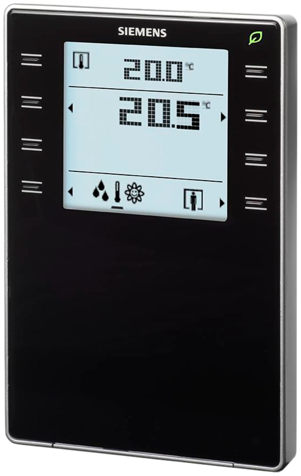 Siemens IBT - Appareil damb. KNX CO2+T+H LCD noir