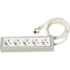 L'Ebenoid - Rack 1,5U 5x16A 1,5m