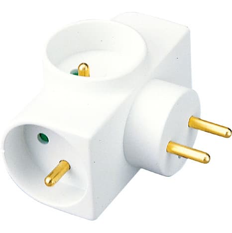 L'Ebenoid - Tridis 16A 2P+T blanc EAN