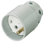 L'Ebenoid - Fiche femelle 16A 2P+T gris EAN