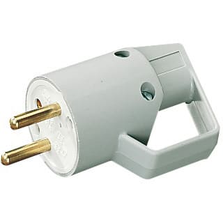 L'Ebenoid - Fiche mâle 16A 2P+T anneau gris EAN