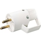 L'Ebenoid - Fiche mâle 16A 2P+T anneau blanc